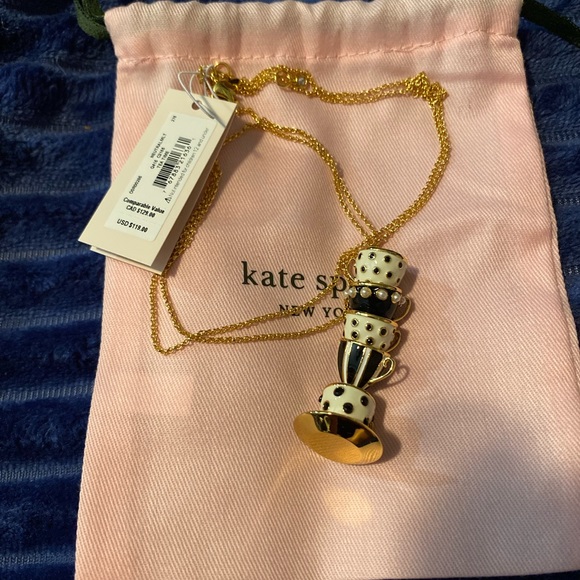 kate spade Jewelry Nwt Kate Spade Alice In Wonderland Teacup
